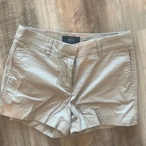 J crew chino shorts, size 2